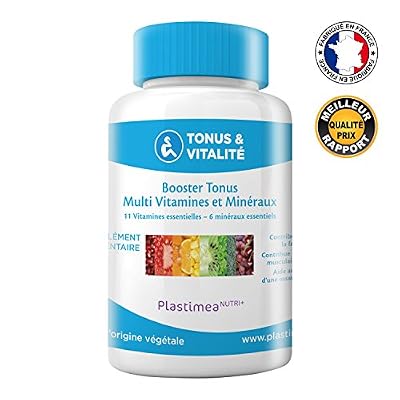 Plastimea COMPLEXE VITAMINES B +VITAMINES A, C et MINERAUX - Dosages et qualité optimisés - FABRICATION FRANÇAISE - 90 gélules d'origine végétale - Garantie Plastimea Nutri + et fabrication HACCP +