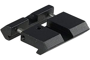 UTG MNT-DT2PW01 Rail de Montage Mixte Adulte, Noir