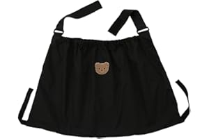 SHURZZESJ Sac de Rangement pour Poussette, Sac de Rangement pour Poussette, Motif Ours pour Maman, Sac de Chariot à Suspendre Compatible avec la Plupart des poussettes, Multifonctionnel Grande capacité