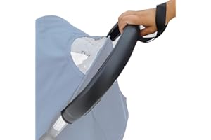 Brogtorl Schutzhülle aus PU-Leder für Kinderwagen, Schutzbezug für Kinderwagen, Zubehör für Kinderwagen, Babyzen Yoyo mit Handgurten und Loch