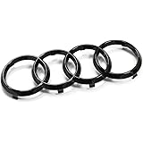 Logo Audi Black Edition Per Griglia Radiatore - Nero Lucido, Originale 82A071801 - Foto 8