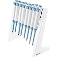 ONiLAB’S Lab Linear Micropipette/Pipette Rack, Pipette Stand,Pipettor Holder Fits Up to 8 Laboratory Pipettes