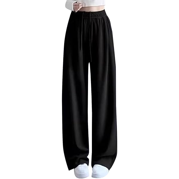 BOTCAM Pantalon De Jogging Baggy Pour Adolescentes, Jambe