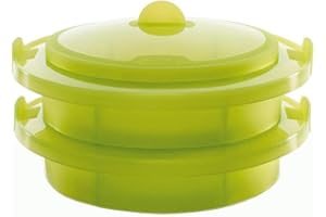 Lékué 3400700V09U007 Cuit Vapeur XL Silicone Platine