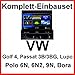 Produktbild Komplett-Set Golf 4 Passat 3B 3BG Polo 6N 9N Lupo Clarion NZ502E mit Navigation und Bluetooth Freisprecheinrichtung