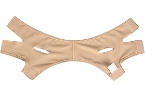 YOTOWN Máscara facial que adelgaza, Belleza cuello Mascarilla Alza forma delgada línea cara Reducir Papada vendaje Juego para la Mujer y el Hombre(L)