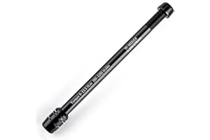 HoveeLuty Adaptateur d'axe traversant pour Home Trainer, Adaptateur d'axe traversant pour Home Trainer en Alliage 'Aluminium 12 mm, ' pour Turbo, ' TR