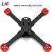 Produktbild LHI TransTEC Frog Lite Frame Aluminum Mini 218mm X Quadcopter Frame Kit for DIY RC FPV Racing Drone High-Strength Lightweight F21375