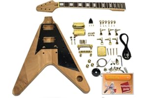 THE GUITAR KIT FABRIC Gitarrenset - FV, Mahagoni