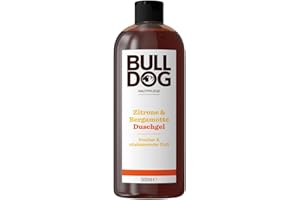 BULLDOG - Körperpflege für Männer | Zitrone & Bergamotte Duschgel | frisches & revitalisierendes Duschgel | 500ml