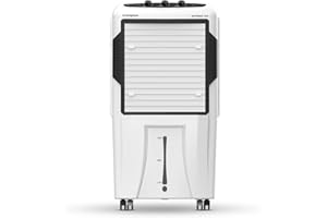 Crompton Optimus Desert Air Cooler- 100L; with 18” Fan, Everlast Pump, Large & Easy Clean Ice Chamber, Humidity Control; Whit