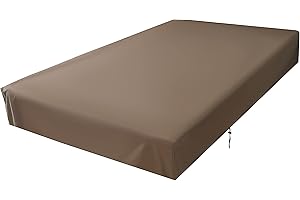 QINGMUSENLIN Housse pour Table de Jardin,Différentes Tailles Housse de Protection pour Meubles Jardin et Hivernage Mobilier Salon de Jardin Bâche Imperméable pour Table
