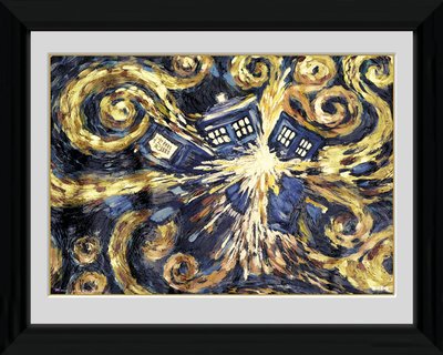 GB eye 16 x 12-inch Doctor Who Exploding Tardis Framed Photograph, Assorted
