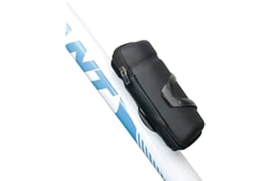 ONGWAN VGEBY1 Bidón Portaherramientas Bicicleta, Bolsa de Bicicleta rígida hervidor para Kit de Herramientas de Ciclismo,Negro