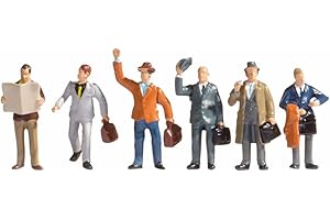 Noch - 15226 - Modélisme Ferroviaire - Figurine - 6 Voyageurs d'affaires