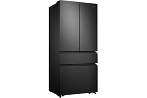 Hisense RF540N4SBF2 French Door Frigorifero Congelatore NoFrostPlus/Compressore Inverter Multiflow 360°/ SuperCool/ 181,7 cm/Frigorifero 302 l/Congelatore 178 l/40 dB/ 310 kWh/Anno/Nero