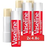 Vaseline Lip Therapy Rosy I Toned Lip Balm with Almonds and Rose Oil I Double Pack (4.8g (2pcs))