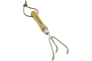 KENT & STOWE Kent and Stowe Kultivator mit 3 Zinken, Edelstahl, FSC-100%