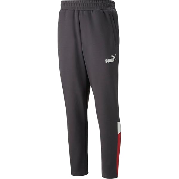 Pantaloni Track AC Milan PUMA FtblArchive - Uomo, Grigio Scuro, Verde Varsity