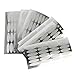 Approx. 144 Pairs of Invisible Double Eyelid Tape Stickers Strips with A Fork Widened