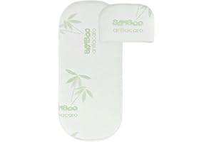 IDELIO Materassino Carrozzina Navicella Neonato Bamboo BIO Completo di Guanciale, Certificazione Antisoffoco EN16890:2017, Struttura Traspirante Antiacaro, Certipur™ Oeko-Tex®.