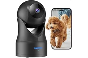 owltron Überwachungskamera innen, Babyphone mit Kamera und app, 360°WLAN IP Kamera mit Bewegungserkennung, 2-Wege Audio, Hundekamera/Haustierkamera/Babyphone Kamer mit Nachtsich