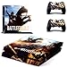 Produktbild Playstation 4 + 2 Controller Aufkleber Schutzfolie Set - Battlefield 1 (5) /PS4