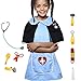 Produktbild Biback Child Nurse's Toy Hospital Doctor Nurse Dress Cosplay Suit Halloween Costume for Kids Girls Fancy Dress up Children Clothing Sets
