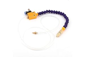 Wifehelper Nebbia Liquido Raffreddamento Nebulizzazione Spruzzatore Tubo Metallico Utilizzato per Metallo Tornio CNC Fresatura Trapano Lavorazione Meccanica Nuovo