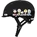 Produktbild Abus BMX Skate- Fahrradhelm Scraper v.2. Peanuts classic black 52-58 cm
