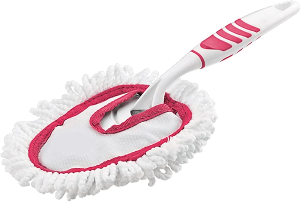 Soft On Mikrofiber Toz Alıcı Pratik Ergonomik Yer Silme - Duvar Silici - Lavabo/Klozet Temizleyici El Boy ÇOK RENKLİ Püsküllü Değiştirilebilir KOKULU Temizlik Bezi Mix Easyso3460
