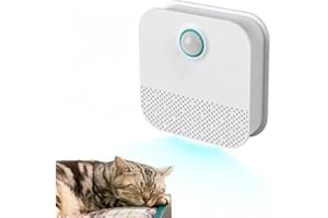 R33 STAR-LIFE Desodorante para Arena de Gatos,Desorizador inteligente, Elimina el mal olor en la arena para gatos frescura duradera Batería de 21 días de duración para Caja de Arena para Gatos