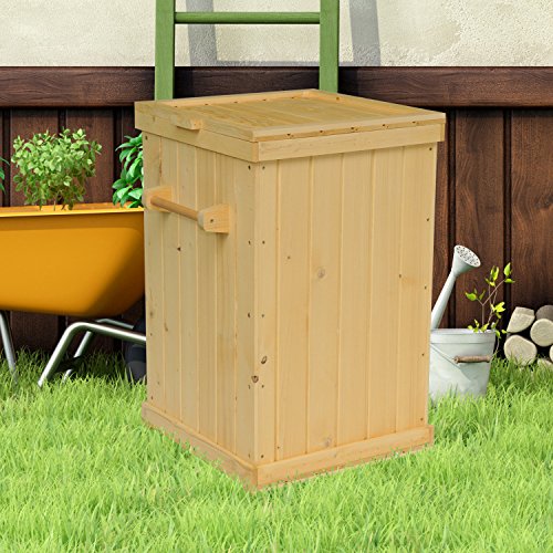 Outsunny Gartenhaus, natur, 45 x 48 x 69 cm, 845-046 - 2