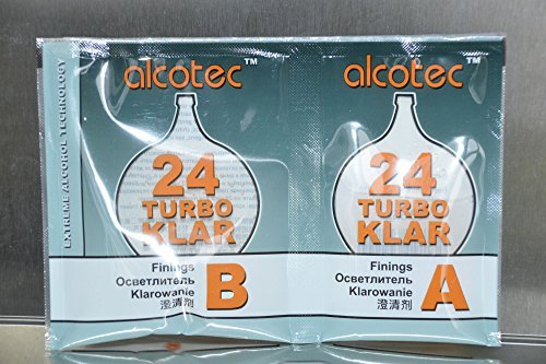 TURBO KLAR 24h - ALCOTEC Schönung Klärung der Weine Biere und Maischenmode d'emploi Turboklar Turbo Klar Turbohefe Turbo Hefe Wodkahefe Wodka Destillieren Gärhefe