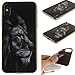 Produktbild Ooboom® iPhone X Hülle TPU Silikon Gel Ultra Dünn Schutzhülle Handy Tasche Case Cover für iPhone X - Löwe Schwarz
