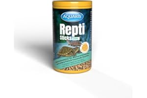 Aquaris Repti Sticks Carni - Nourriture pour Tortues - 75g / 250 ML Nourriture adaptée aux Besoins de Croissance sains des Tortues d'eau et des Marais. Aliment Riche en protéines