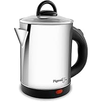 Pigeon Quartz Electric Kettle (14299) 1.7 Litre with Stainless Steel Body, used for boiling Water, making tea and coffee…