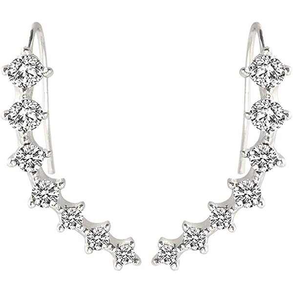 Earcuff Met Rondjes Zilver- Go Dutch Label Go Dutch Label Sieraden Webshop