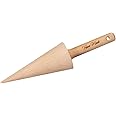 KitchenCraft Home Made Wooden Brandy Snap / Waffle Cone Roller, 19 cm (7.5") - Beech Wood