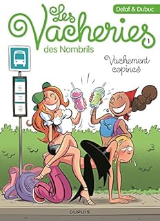 jaquette livre Les vacheries des Nombrils - tome 1 - Vachement copines