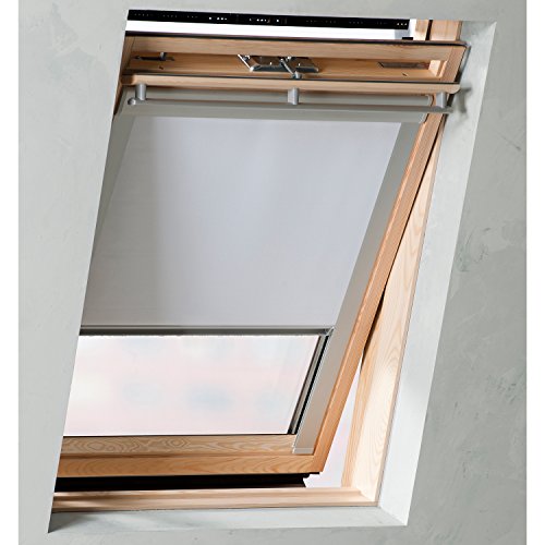 Sol Royal® SolReflect D12 Dachfenster Rollo Verdunkelung + Thermo + Hitzeschutz für Velux C04 alle Modelle Weiß