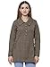Matelco Brown Woollen Buttoned With Pockets Coat For Women RS.899.00