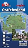 Image de OstFriesland: 1:100.000 >regio< inkl. 60 Freizeittipps mit Infohotline, 16 Citykarten (1:25.000) 18