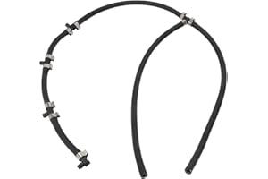 Attisfiera Fuel Injector Leak Off Return Pipe for Corsa Astra Meriva Mokka 824022 55567742 Fuel Overflow Hose 55578366