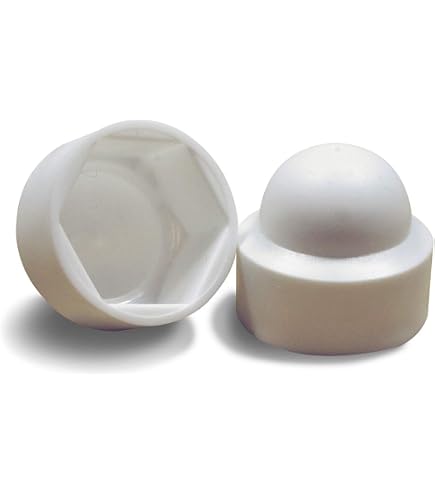 100 Dadi Autobloccanti In Nylon #6-32 UNC | Acciaio Zincato Grado 2 | Fastenere 4092657