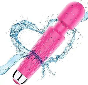 A Hybrid Quality Maker Personal Electric Massager 20 Patterns & 8 Speeds Strong Magic Vibration & Electric Back Massage Men & Women Perfect for Tension Relief, Muscle, Soreness, Recovery (Received Multicolour colour like Pink Black Purple Green )