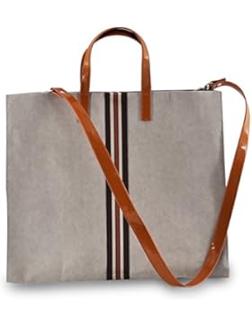 lila Tulpe - Henkeltasche Joyce / hochwertige Damen Handtasche mit abnehmbaren Schulterriemen aus waschbaren Papier...