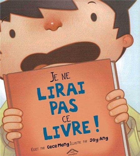 couverture de : Je ne lirai pas ce livre !
