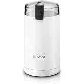 Bosch - Electric Coffee Grinder, 180 W, White, TSM6A011W | Removable water tank for easy filling and leak-proof system.