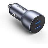 Ugreen &Ccedil;ift PD Type-C &Ccedil;ıkışlı 50W Ara&ccedil; &Ccedil;akmaklık Şarj Cihazı